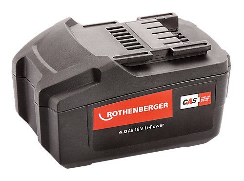 Rothenberger Zubehör 1000001653 RO BP 18/4 - Akku 18V/4,0Ah