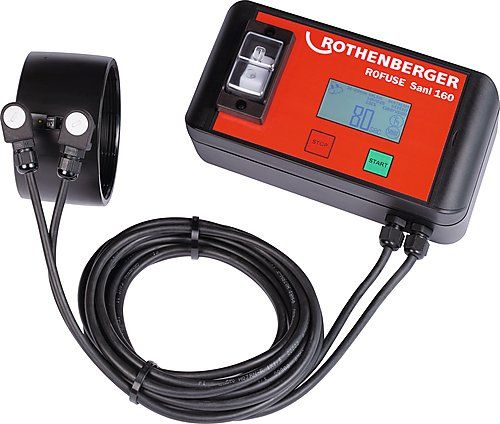Rothenberger 1000002630 Roweld Rofuse Sani 160 Schweißmuffe für Abflussrohre
