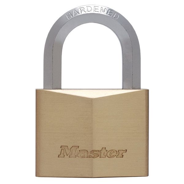 Masterlock 1165EURD Vorhängeschloss, Messing massiv 60mm - ø 11mm