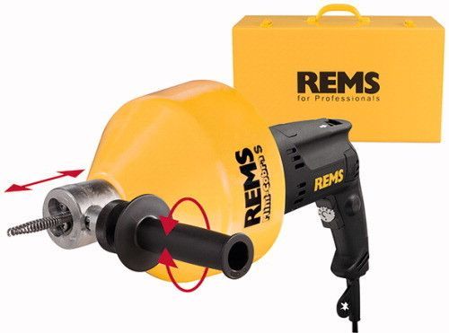 Rems 170023 R220 170023 Mini-Cobra S Set Elektrisches Rohrreiningungsgerät