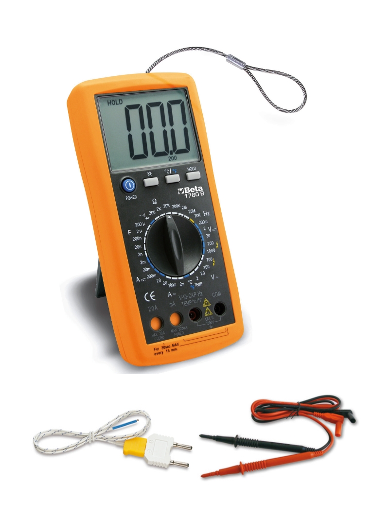 Beta 017604012 1760Bhs-Digital-Multimeter