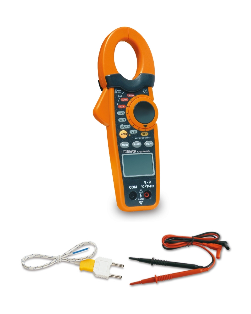Beta 017600050 1760Pa/Ac-Multimeter und Ampere-Klemme 190 mm