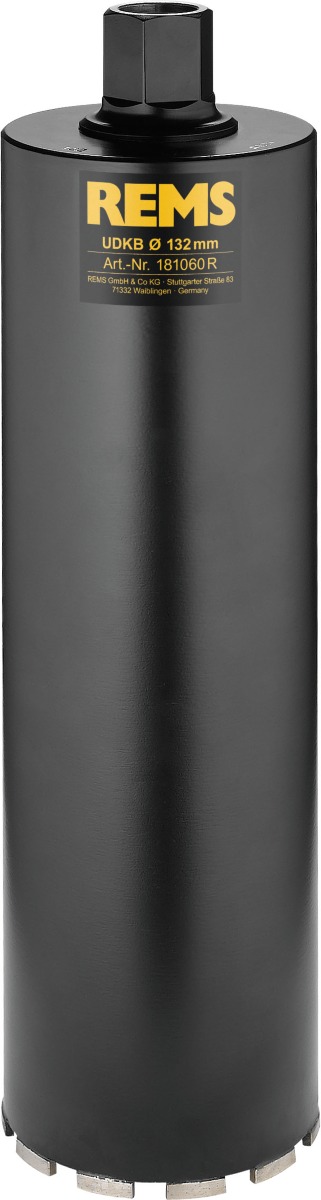 Rems 181060 R 181060 UDKB 132x420xUNC 1 1/4 Diamant-Bohrkrone nass/trocken