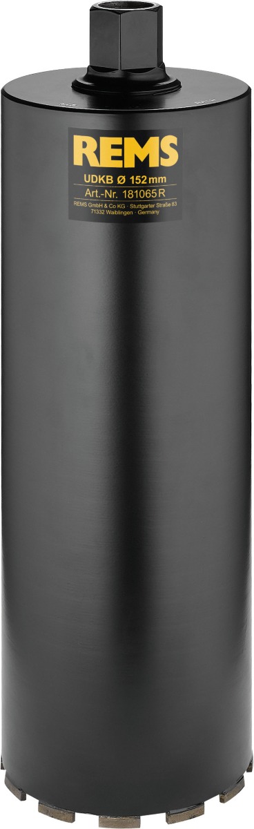 Rems 181065 R 181065 UDKB 152x420xUNC 1 1/4 Diamant-Bohrkrone nass/trocken