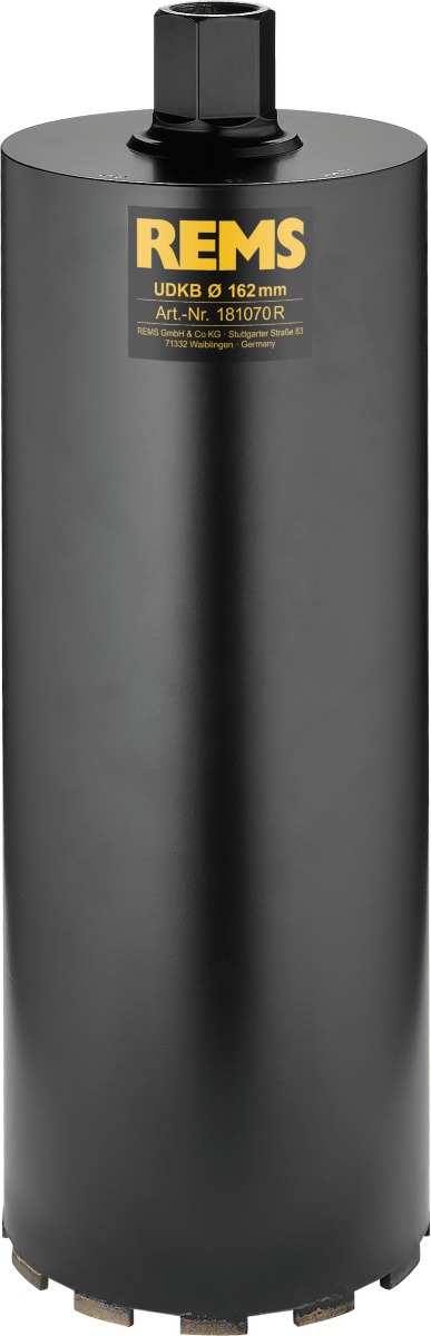 Rems 181070 R 181070 UDKB 162x420xUNC 1 1/4 Diamant-Bohrkrone nass/trocken