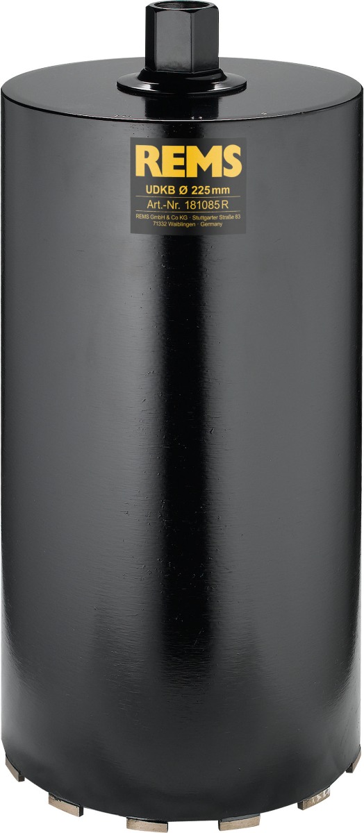 Rems 181085 R 181085 UDKB 225x420xUNC 1 1/4 Diamant-Bohrkrone nass/trocken