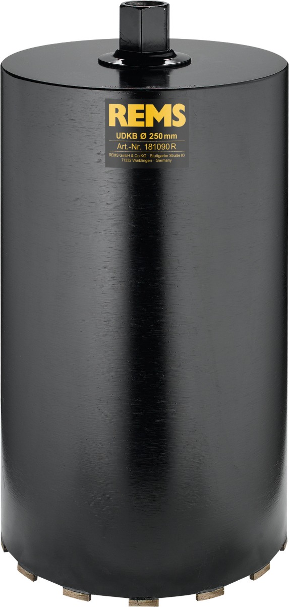 Rems 181090 R 181090 UDKB 250x420xUNC 1 1/4 Diamant-Kernbohrkrone nass/trocken