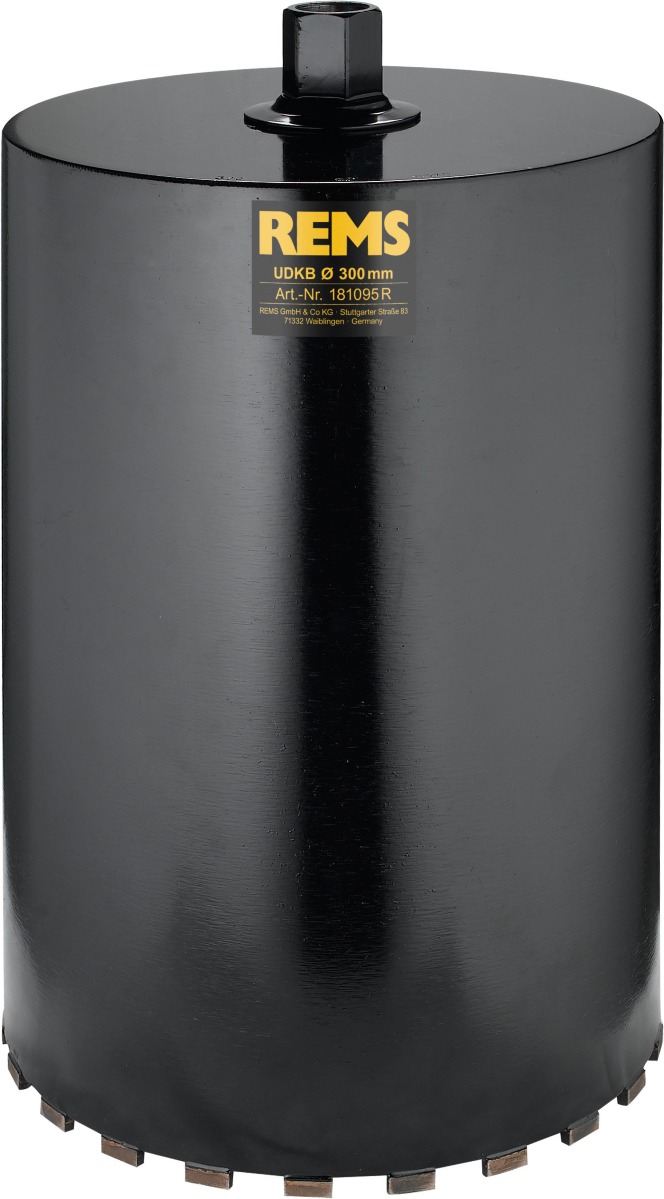 Rems 181095 R 181095 UDKB 300x420xUNC 1 1/4 Diamant-Bohrkrone nass/trocken