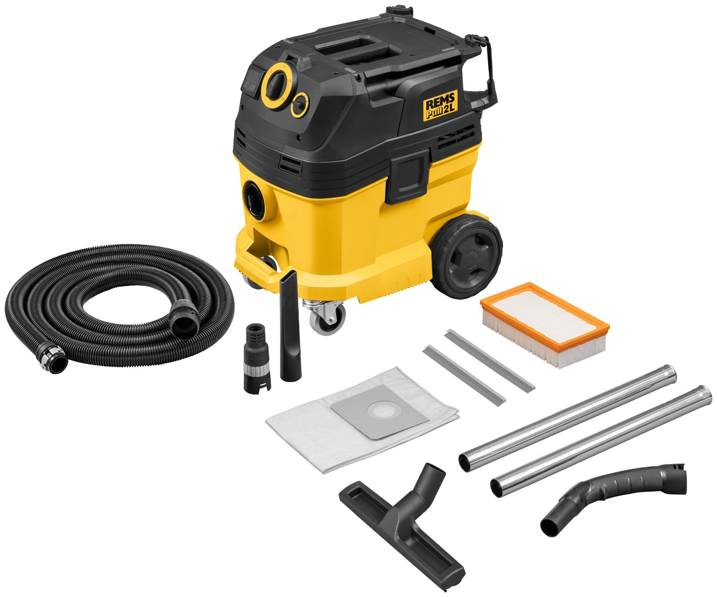 Rems 185600 R220 185600 Pull 2 L Set Trocken- und Nasssauger L-Klasse