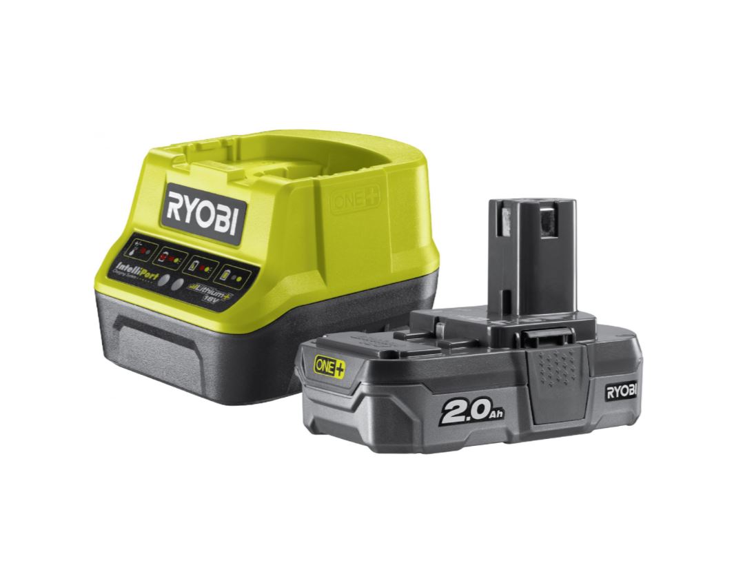 Ryobi Zubehör 5133003357 RC18120-115 Akku 18 Volt 1.5 Ah Li-ion + Ladegerät