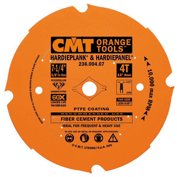 CMT 236.230.04M Diamantscheibe Harte Materialien 230 x 30 x 4T