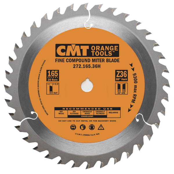 CMT 226.030.06H Sägeblatt für Metall und harte Materialien 160 x 20 x 30T