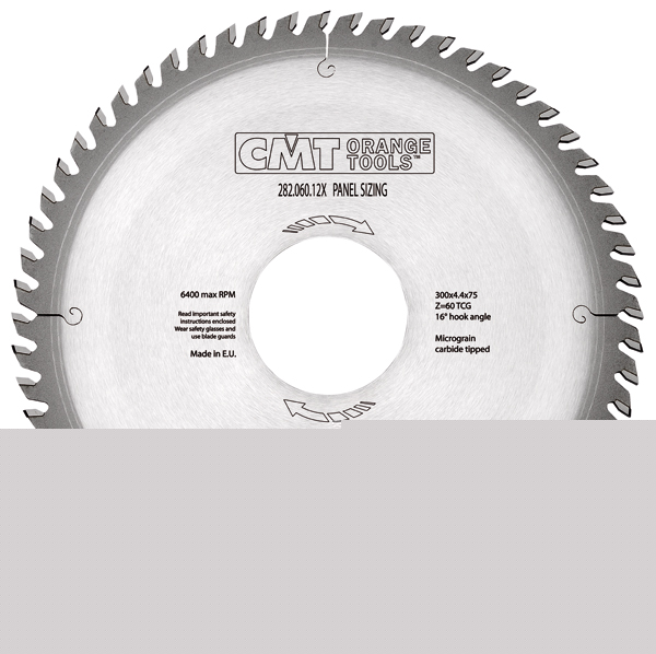 CMT 282.072.16W Hobelsäge mit Spanbegrenzer 400 x 80 x 72T