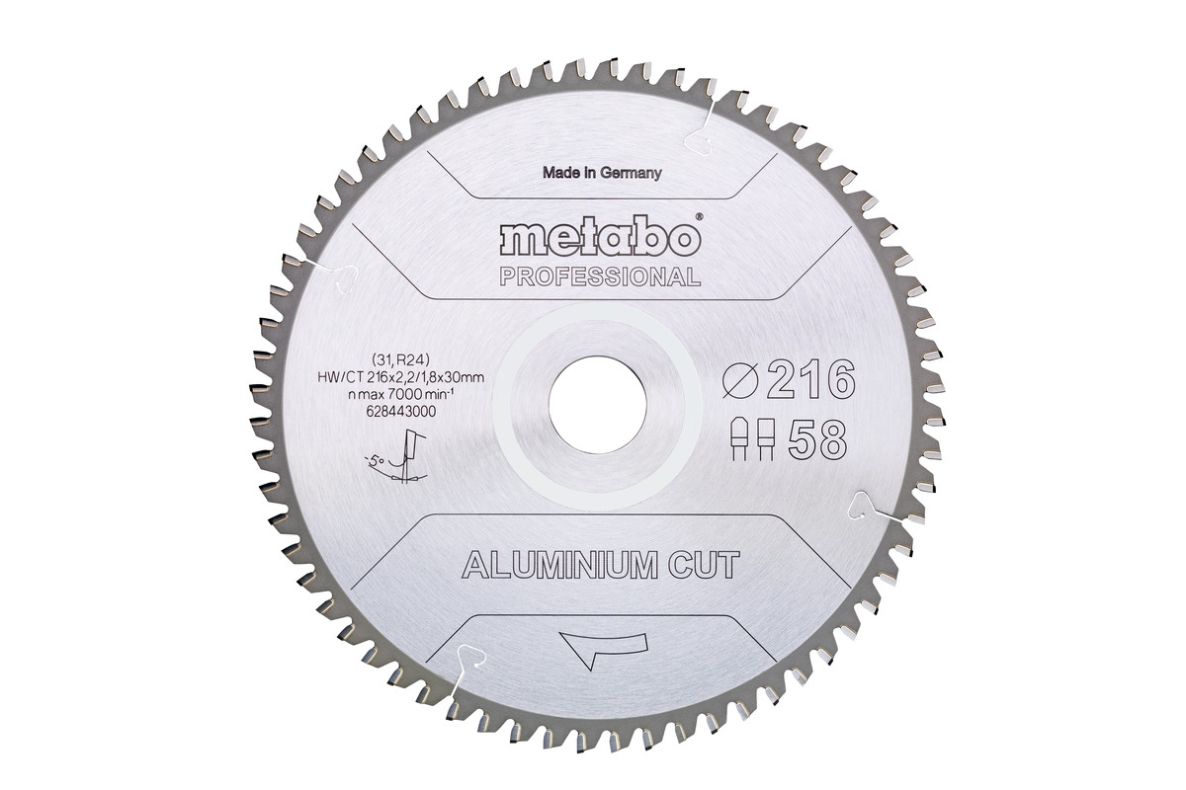 Metabo Zubehör 628448000 Kreissägeblatt Aluminium Cut Prof 305x30 84FZ/TZ 5°neg