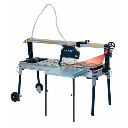 Carat GP3520L000 P-3520 Laser Steinsäge + Seitentisch + Diamanttrennscheibe 230 Volt!