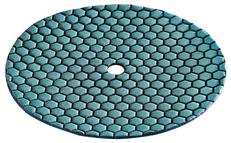 Flex-tools Zubehör 419079 DP 50 DRY D225 Diamant-Schleifplatte 225mm K50