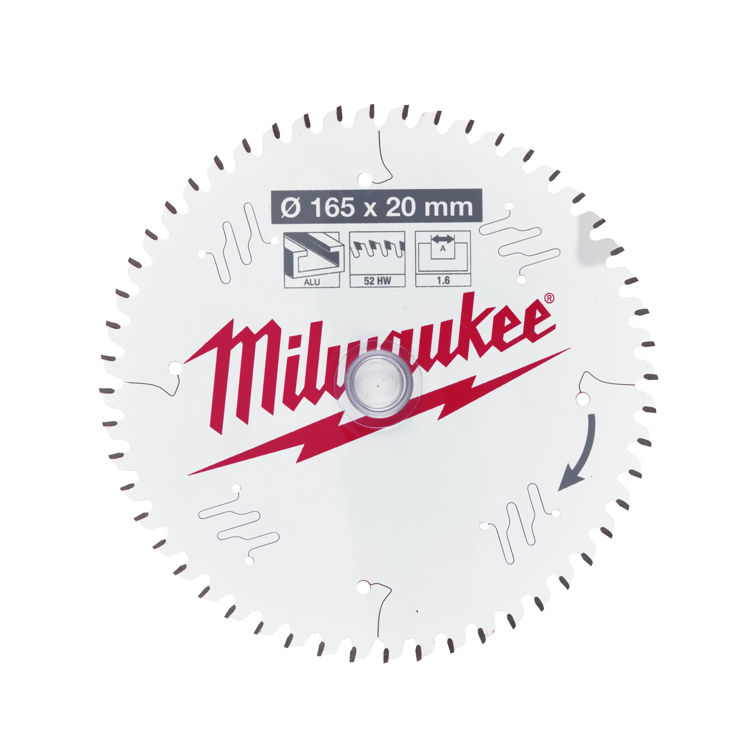 Milwaukee Zubehör 4932479087 CSB P Alu165x20x1,6x52ATB - 1 Stück