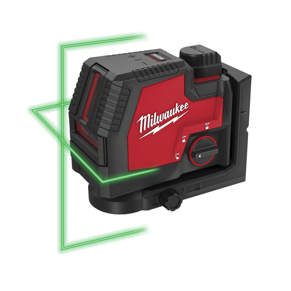 Milwaukee 4933478098 L4 CLL-301C Kreuzlinienlaser Grün USB