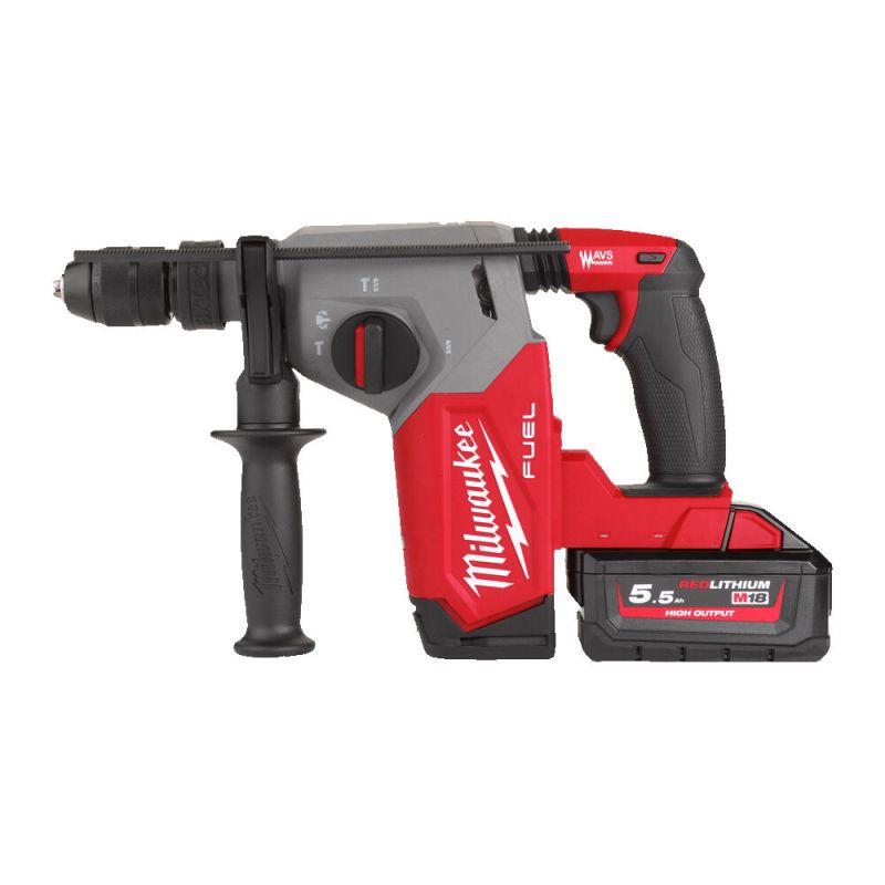 Milwaukee 4933478889 M18 FHX-552X M18 Fixtec SDS-Plus Akku-Kombihammer 18V 5,5Ah Li-Ion
