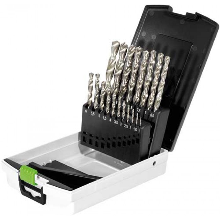 Festool Zubehör 498981 Bohrerbox HSS Stahlbohrer HSS D 1-10 Sort/19