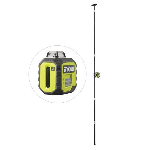 Ryobi 5133005311 RB360GLL-K Kreuzlinienlaser Grün 360? einschließlich RBCLTP1
