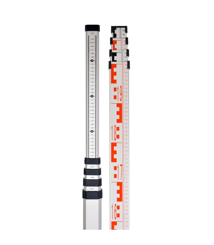 Levelfix 520054 Messlatte mit E- und mm-Verteilung 5 m