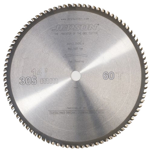 Jepson 600530 HM-Sägeblatt 305 mm 60 Zähne Stahl, NE-Metalle und Verbundstoffe