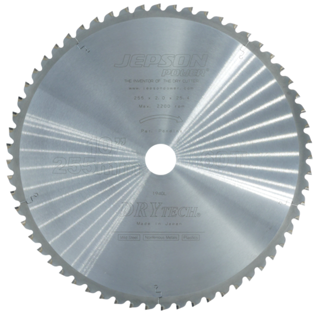 Jepson 600598 Kreissägeblatt 255/60D Stahl