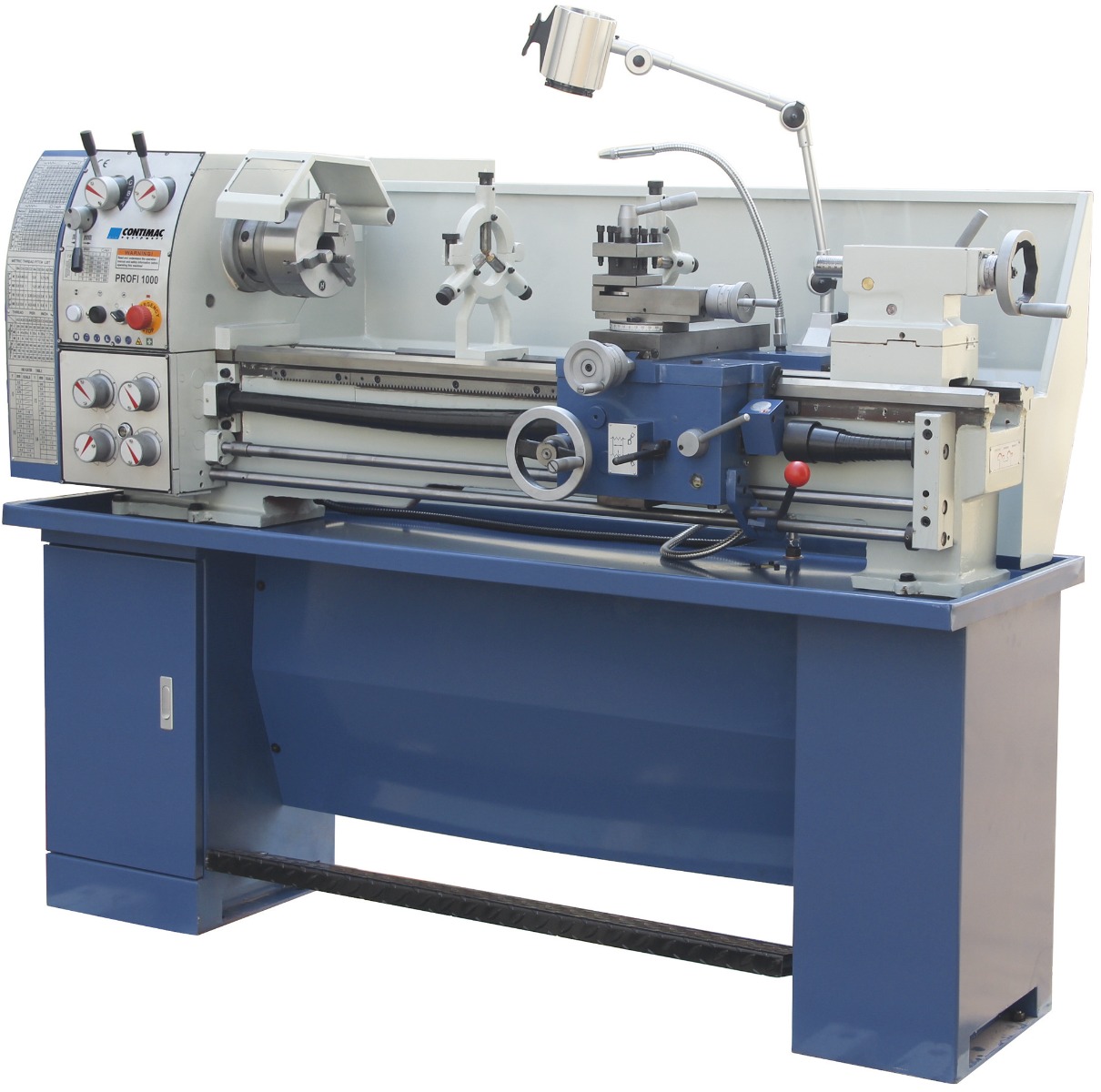 Contimac 60513 Profi 1000 Metall-Drehbank 400 Volt 1080 mm