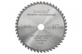 Metabo Zubehör 628276000 Sägeblatt Aluminium Cut 165 x 20 x 48 Z