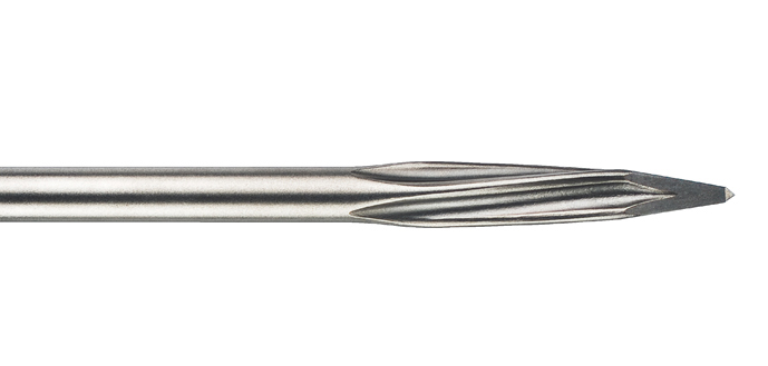 HiKOKI Zubehör 751548 Punktmeißel selbstschärfend Sechskanthalter 30mm 410mm