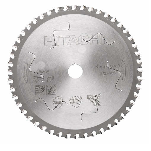 HiKOKI Zubehör 752459 Kreissägeblatt für Aluminium 235 x 30, 64 Zähne zur Verwendung mit C9BU2/C9U2/Makita