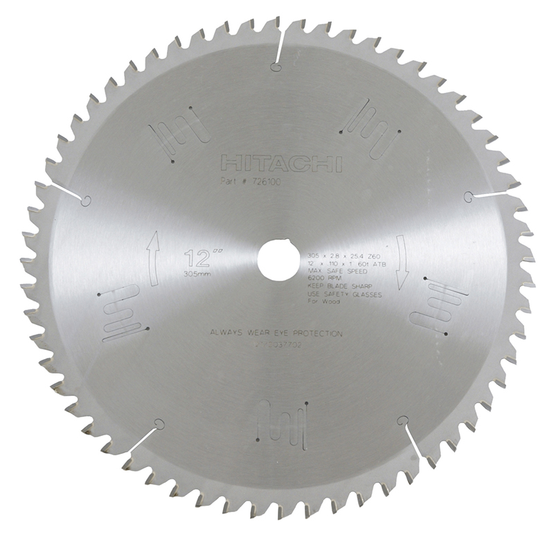 HiKOKI Zubehör 752448 Kreissägeblatt für Holz 216 x 30, 60 Zähne Verwendung für C8FC / C8FS / C8FSE / C8FSHE DeWalt