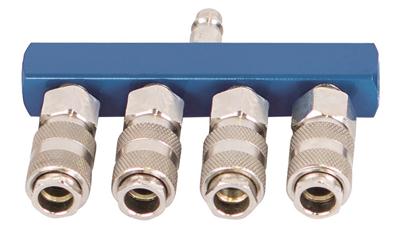 Scheppach 7906100725 Luftverteiler 4-wege