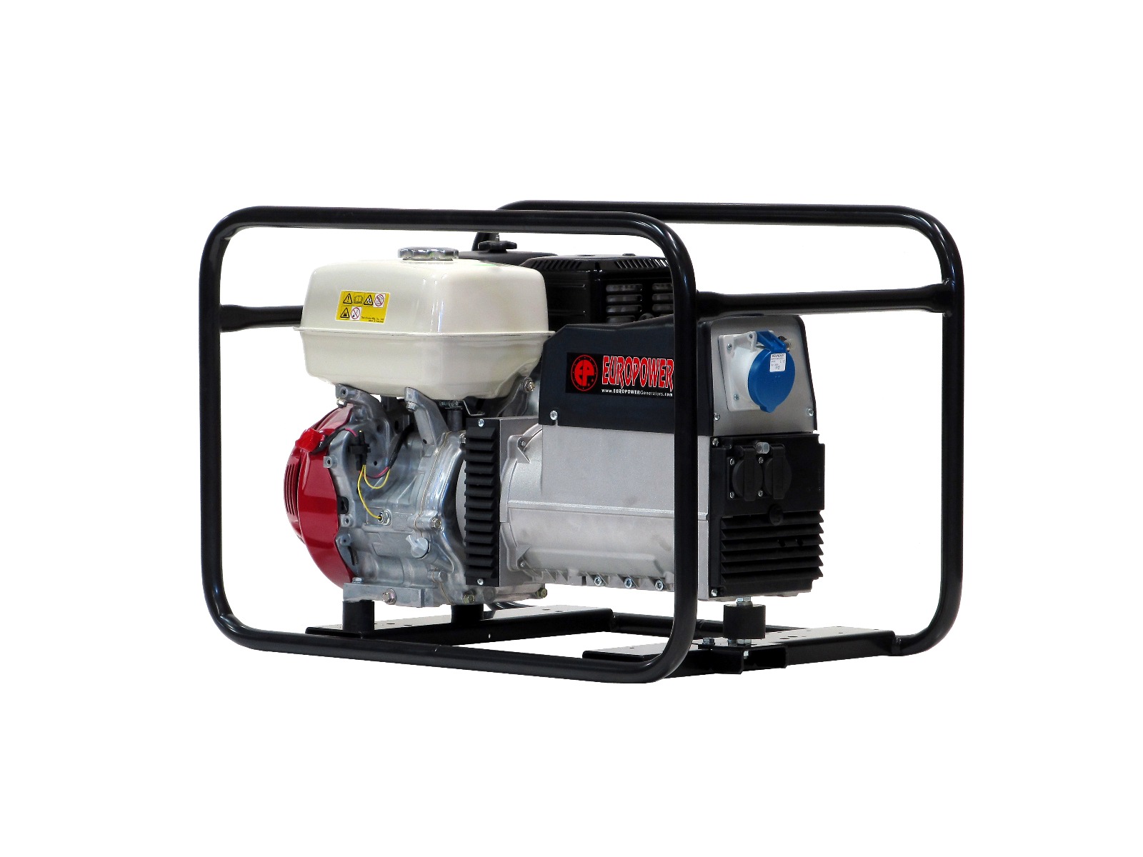 Europower 950000700 EP7000 Standard-Aggregat 7 KVA Benzinmotor 230/230 Volt