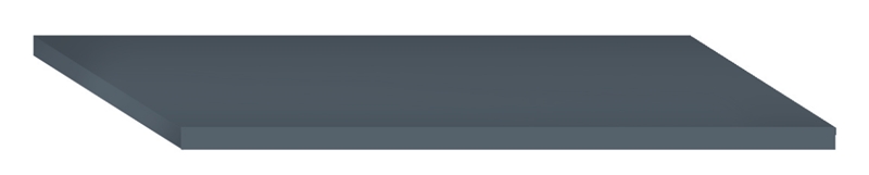 Beta 055000462 C55A2/R70 Fachboden für Schrank C55A2 700x420 mm