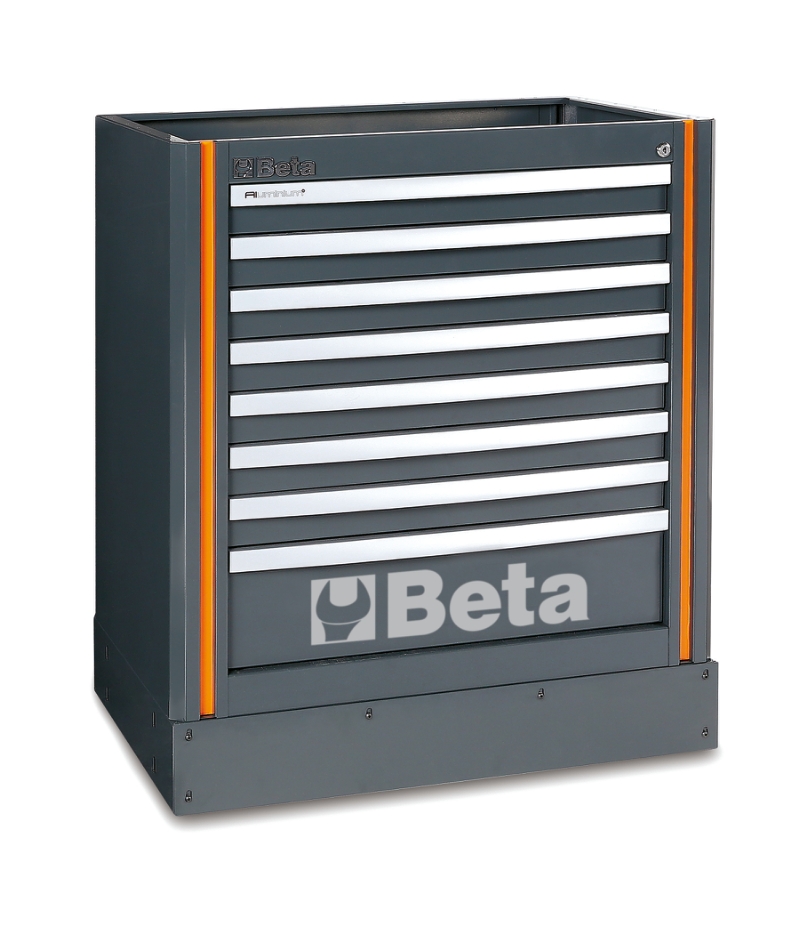Beta 055000207 C55M8 Festes Modul mit 8 Schubladen