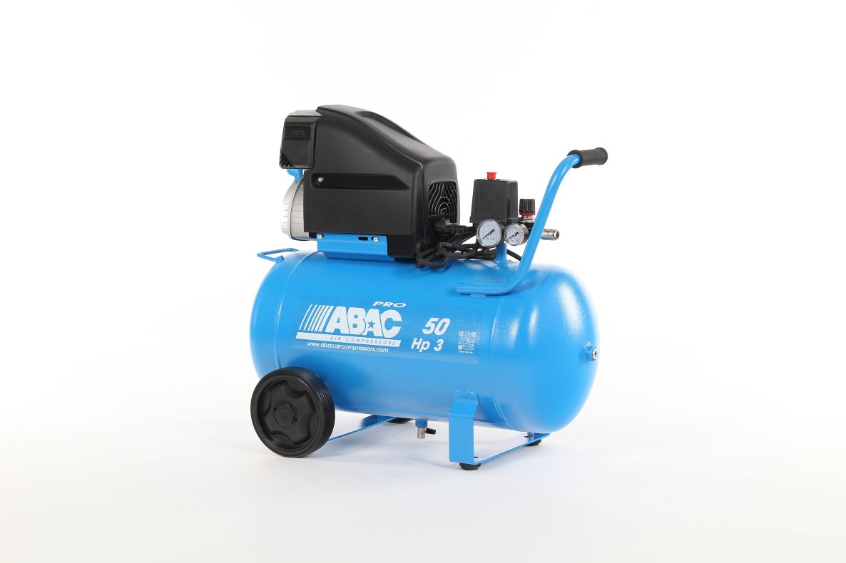 ABAC 1129100037 MONTECARLO L30P Mobiler Kolbenkompressor 10 bar 3 PS/2,2 kW 310 l/min 50 l