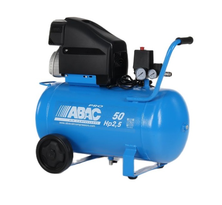 ABAC 1129100048 MONTECARLO L25P Mobiler Kompressor 10 bar 2,5 PS 270 l/min 50 l