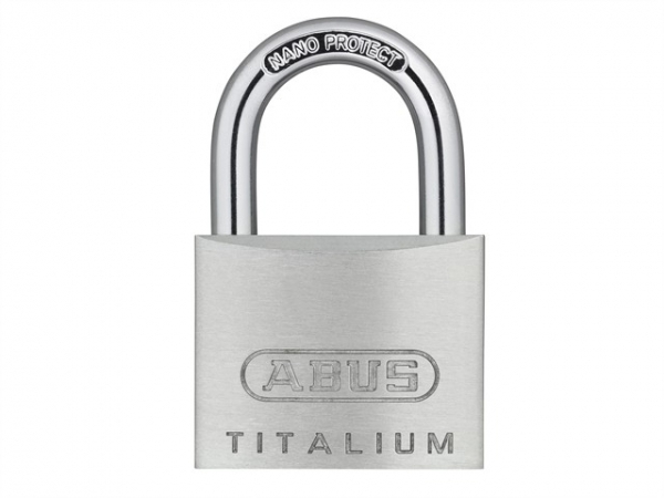 ABUS H64TI/20 B/DFNLI Titalium Vorhängeschloss
