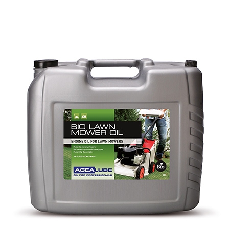 Agealube 4Y80.020 Bio-Rasenmäheröl Motoröl für Rasenmäher 20L