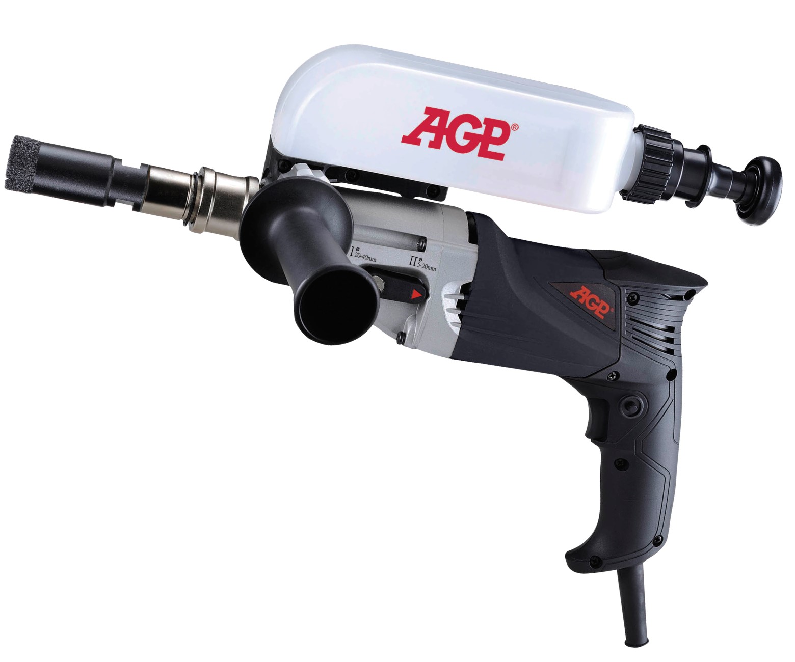 AGP 781.8000 TC402 Diamantbohrmaschine für Fliesen Nass/Trocken 650 Watt