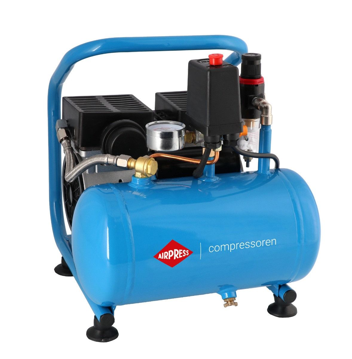 Airpress 36743 L6-95 Geräuscharmer Kompressor 230 Volt