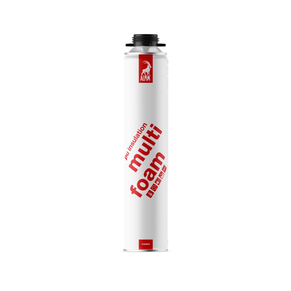 Alpim ALP002013 Multi-Foam PU &ndash; Universeller PUR-Schaum NBS 750 ml
