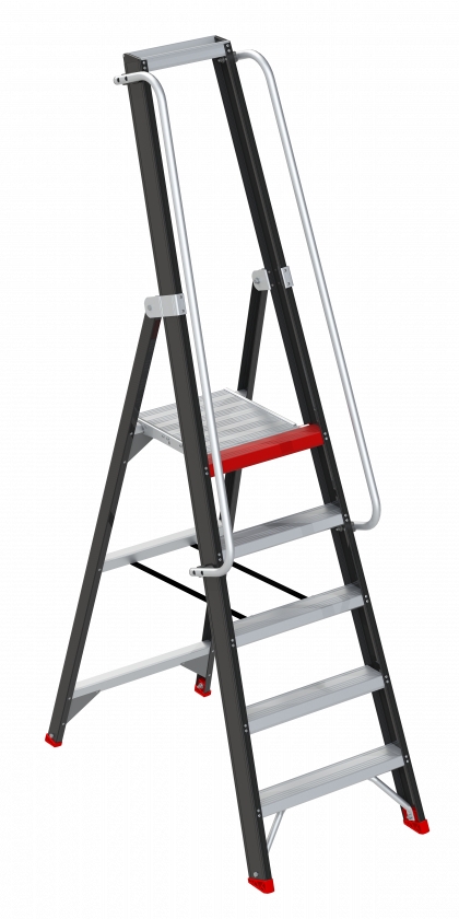 Altrex 194604 Eifeler einläufige EEO-Treppe, 4-teilig