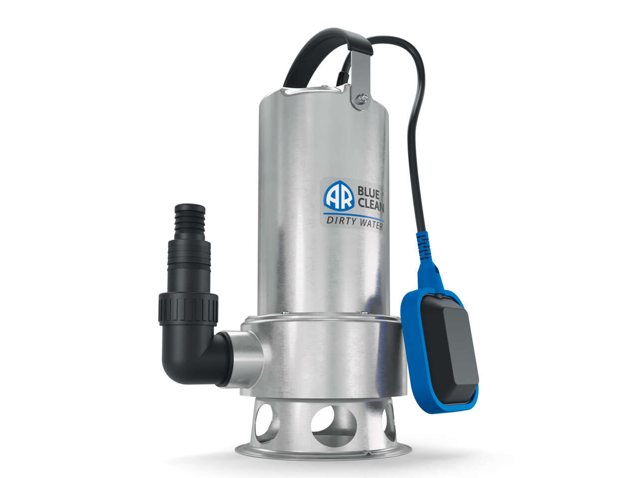 Annovi Reverberi 51985 ARUP Serie 1100XD Tauchpumpe 1100W 230V Edelstahl Schmutzwasser externer Schwimmer