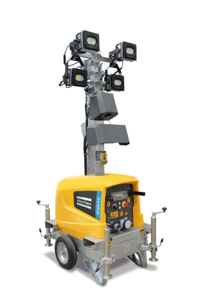 Atlas Copco 8170023558 HiLight E3+ Mobiler elektrischer Lichtmast 230V 3000 m&sup2;