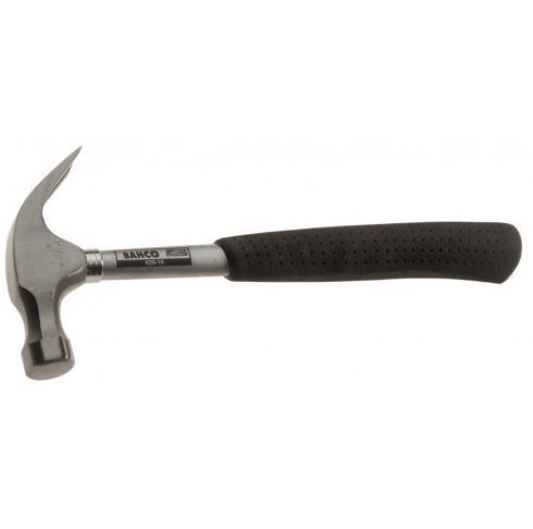 Bahco 429-16 Klauenhammer mit Gummigriff und Stahlschaft 450 g