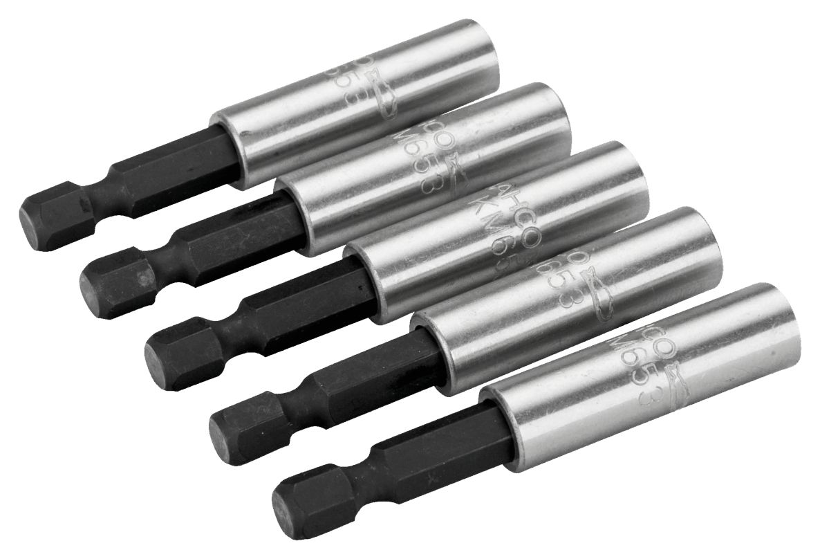 Bahco KM653-5P Bithalter 1/4 60mm 5 Stück