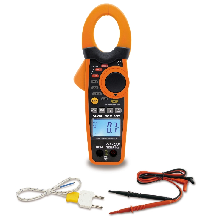 Beta 017600000 1760PA/AC-DC Digitalmultimeter und Amperezange